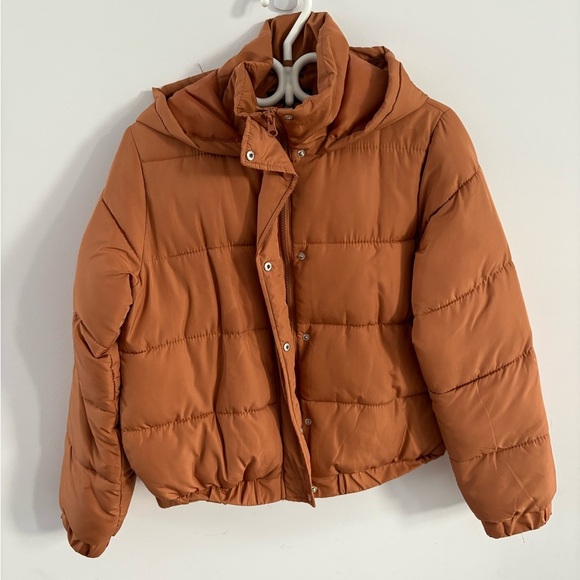 Missguided Jackets & Blazers - Missguided Brown Puffer Jacket